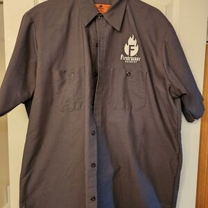 Ankeny, IA - Firetrucker Brewery Charcoal Brew Master Work Shirt